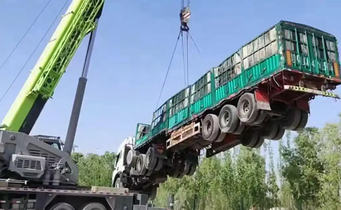 肥东道路脱困救援案例